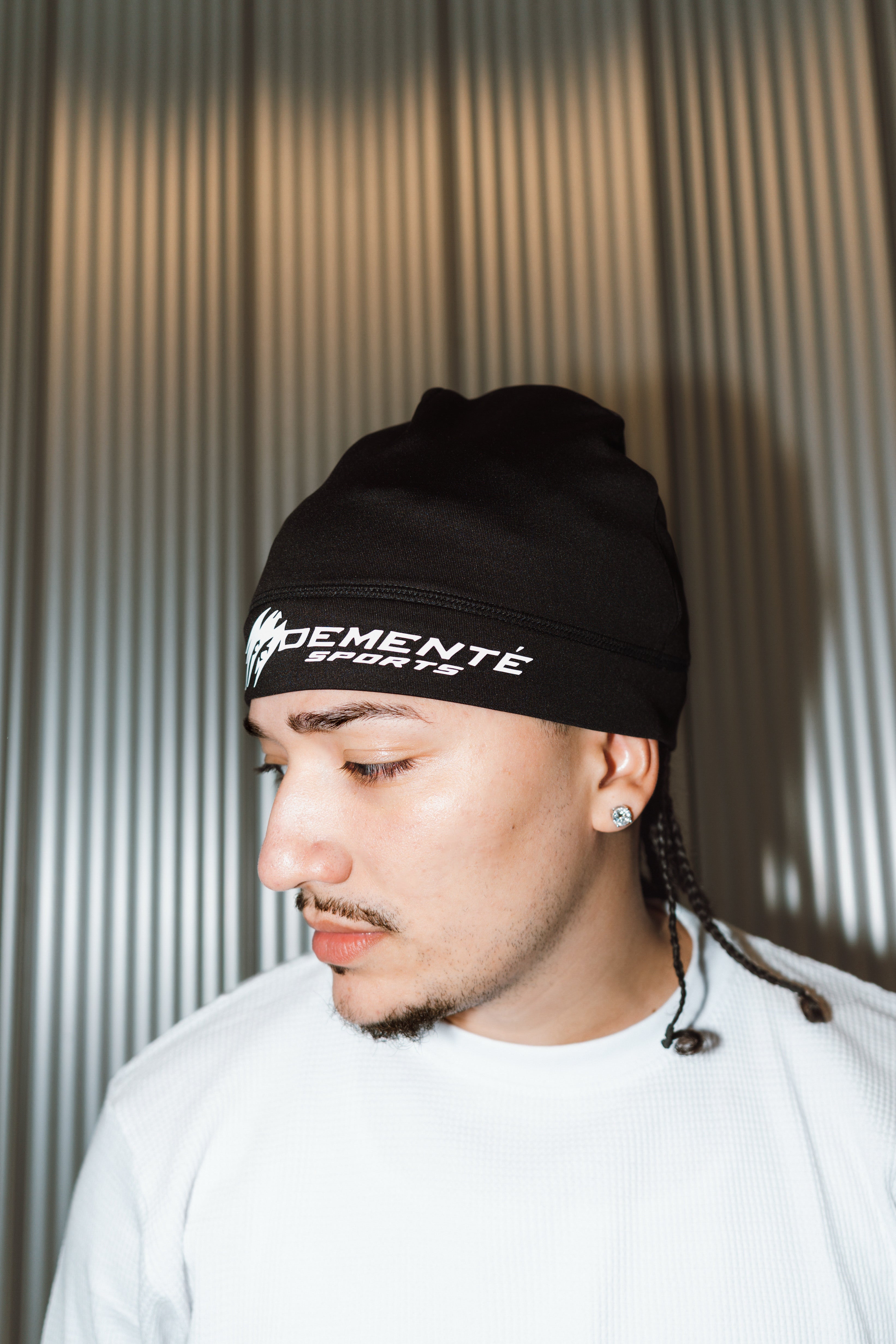 Black & White Lined Skully