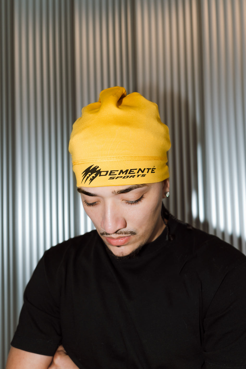 Yellow Satin Lined Skully