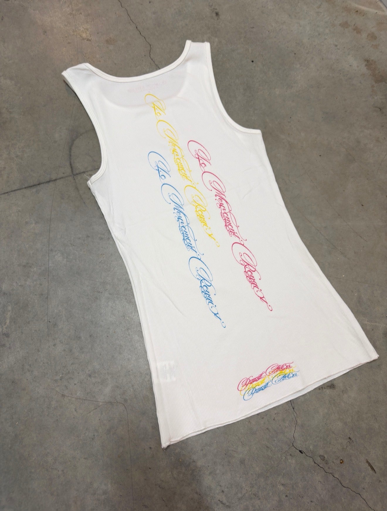 Dementé Atelier Logo Tank Top (White)