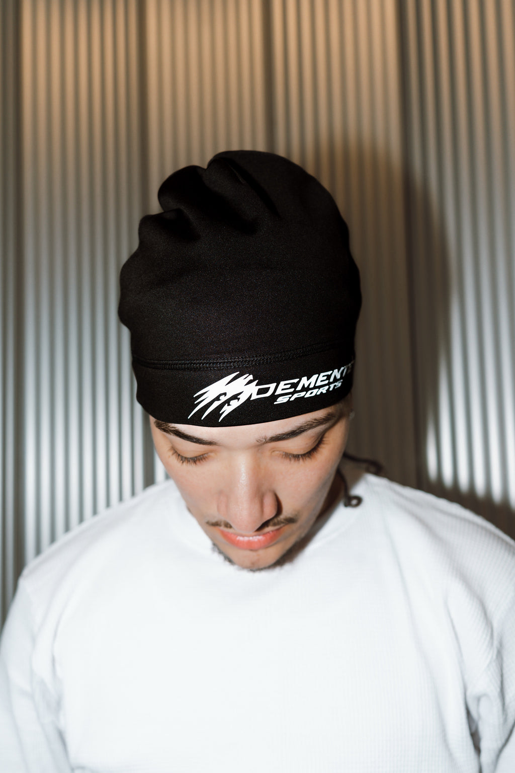 Black & White Lined Skully