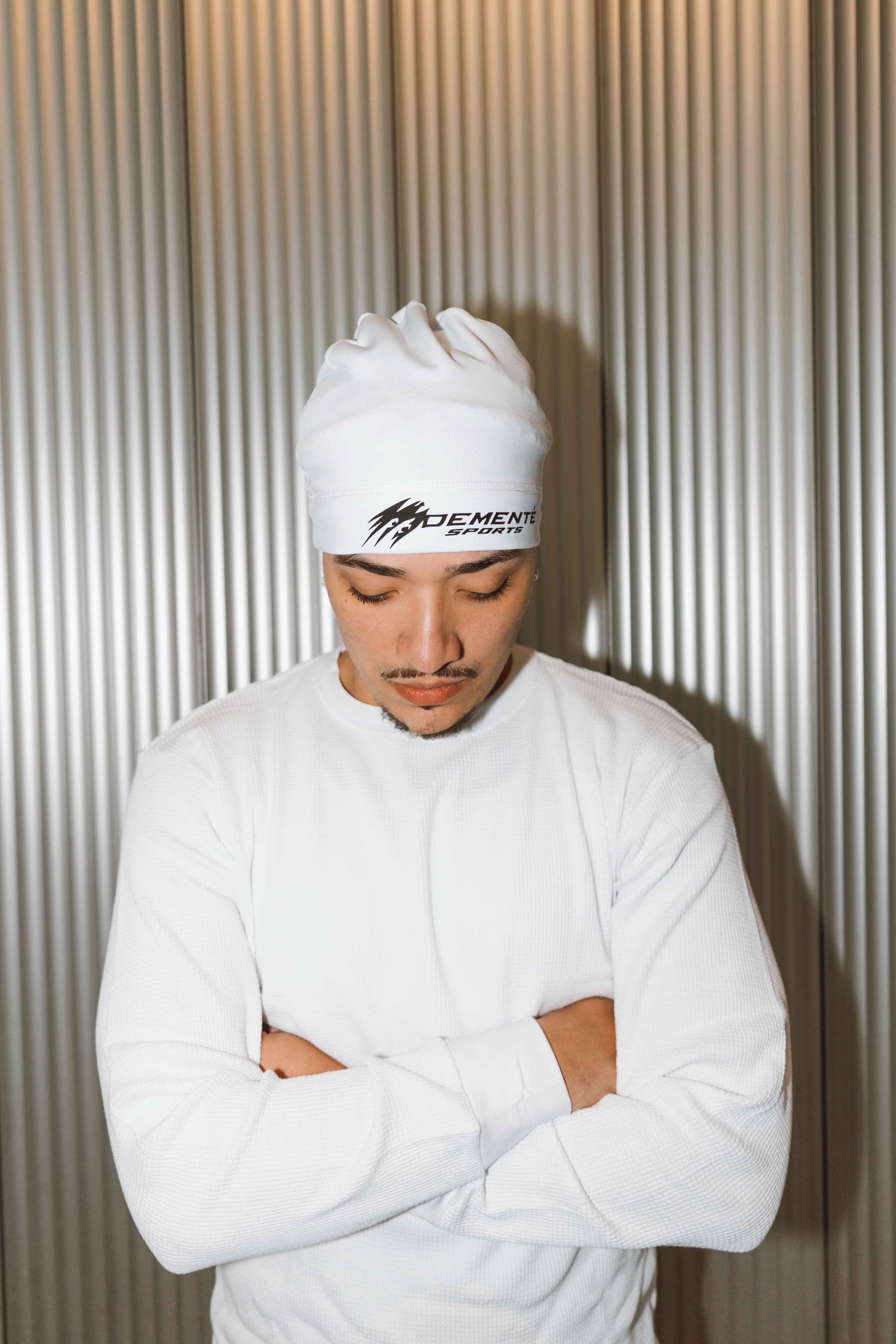 White Satin Lined Skully