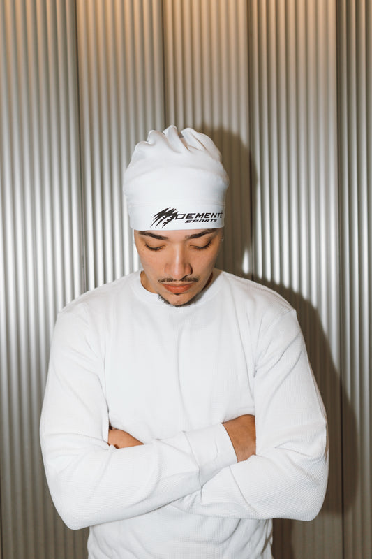 White Satin Lined Skully