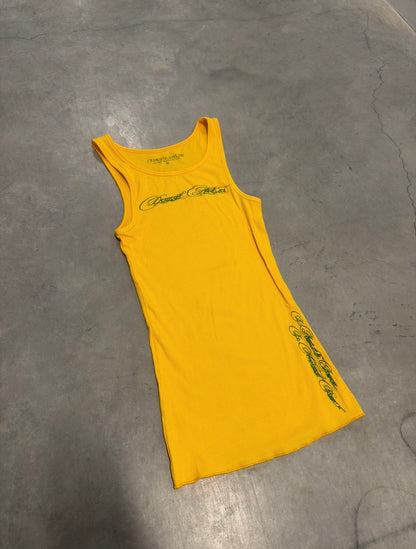 Yellow Logo Tank Top/Dresses (BRAZIL COLORWAY)🇧🇷
