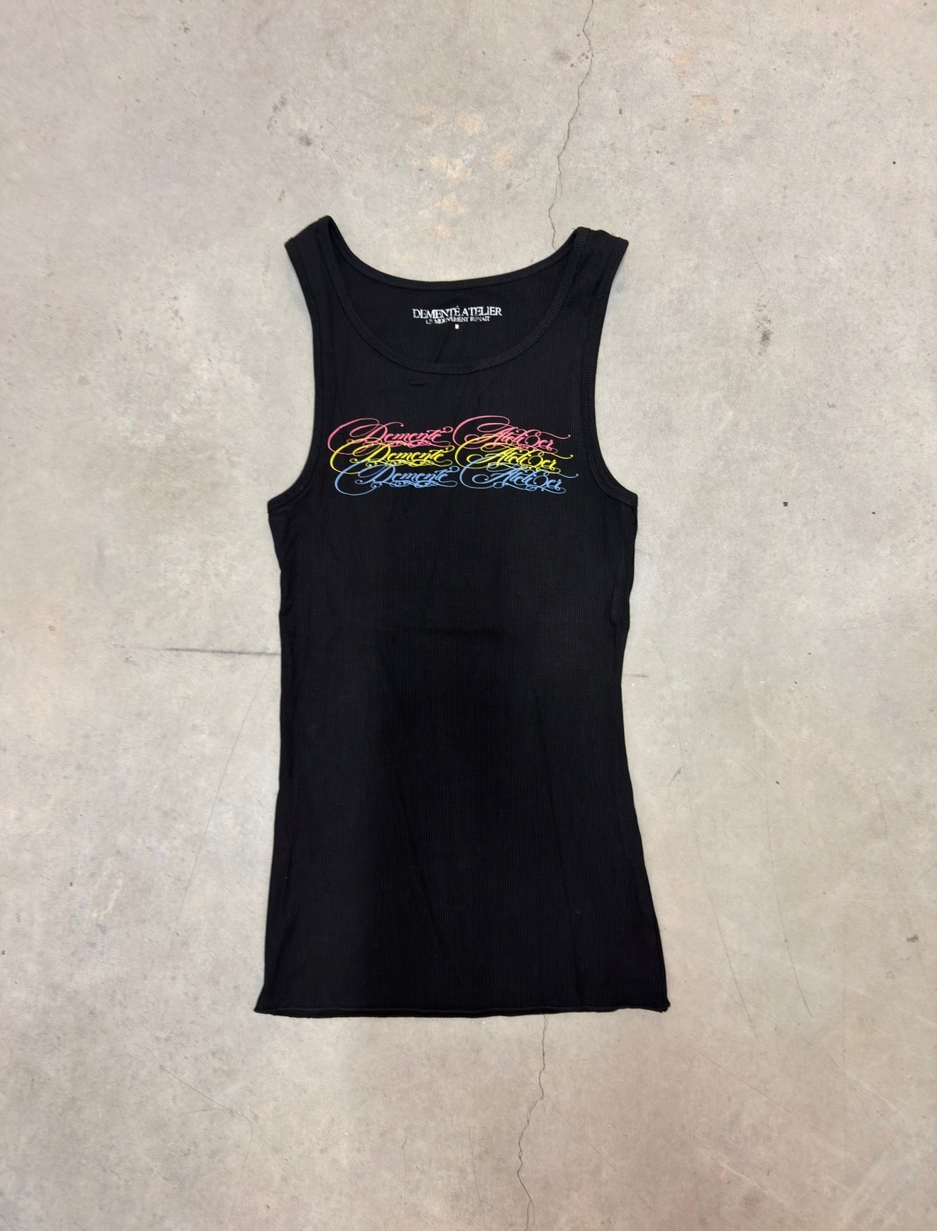 Dementé Atelier Logo Tank Top (Black)